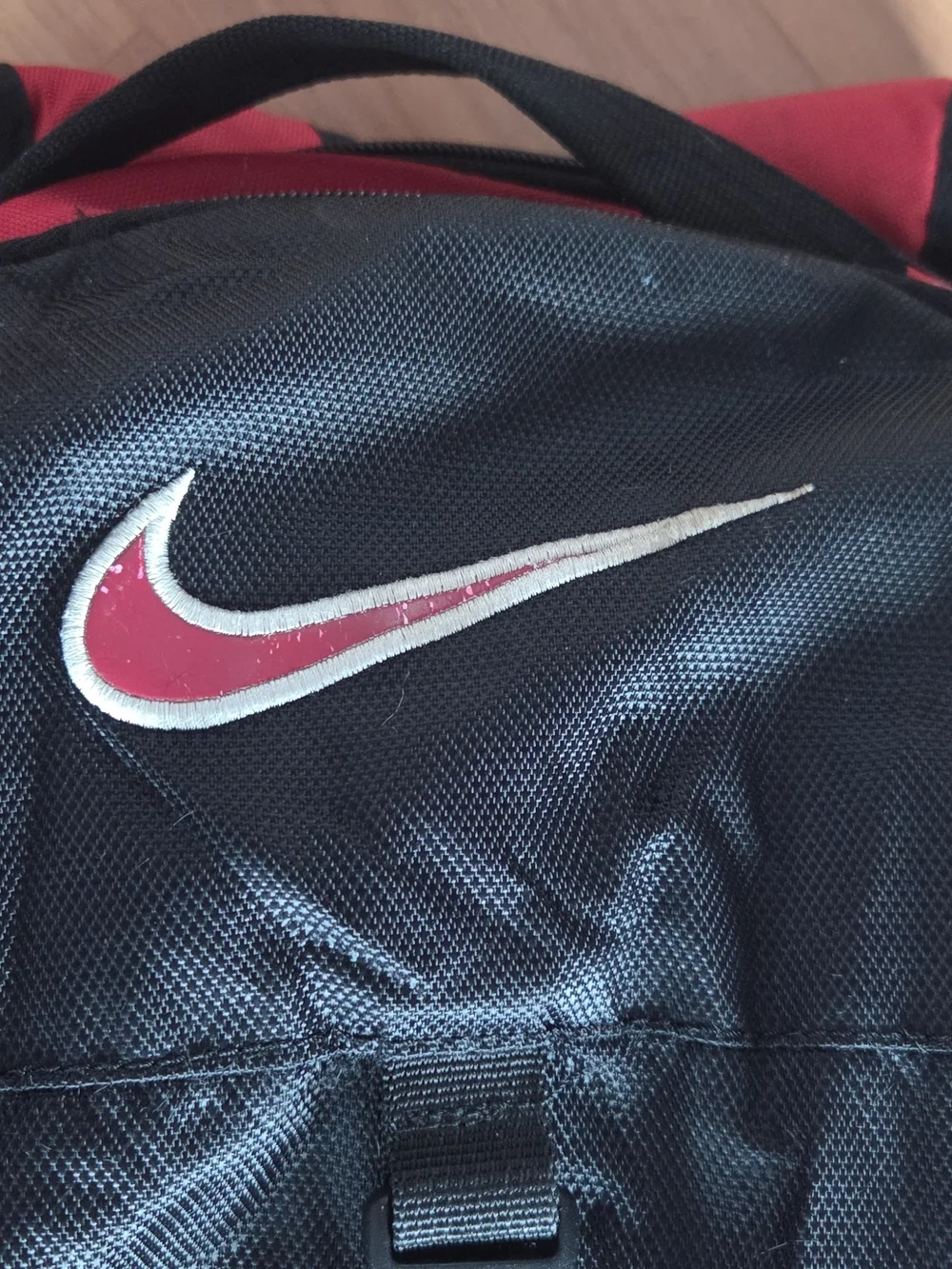 Vintage, Nike, Swingman Baseball Backpack, in Red, Rare and Hard to Find